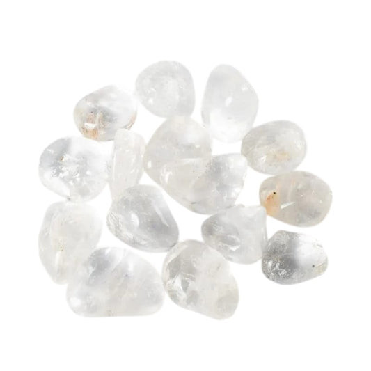 Bergkristal trommelstenen - 100 gram