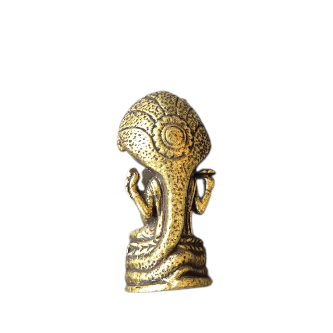 Achterkant Vishnu beeldje
