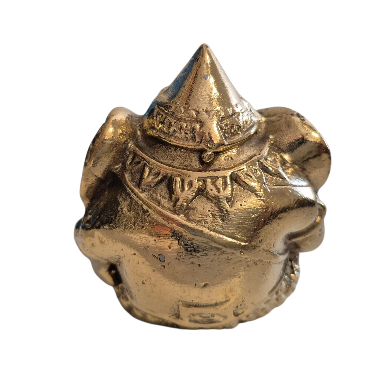 Achterzijde Ganesha beeldje