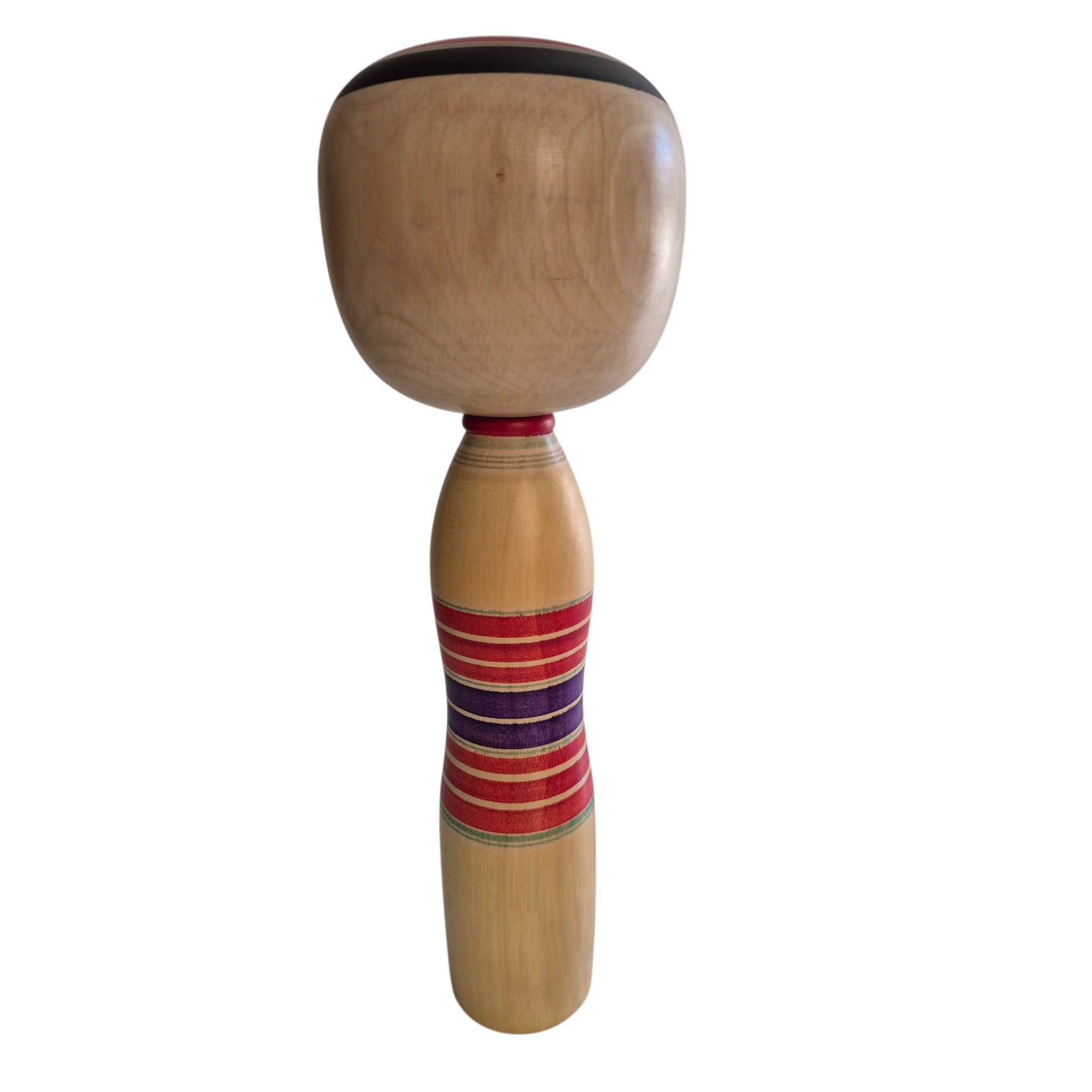 Achterzijde Kokeshi 3 cm hoog