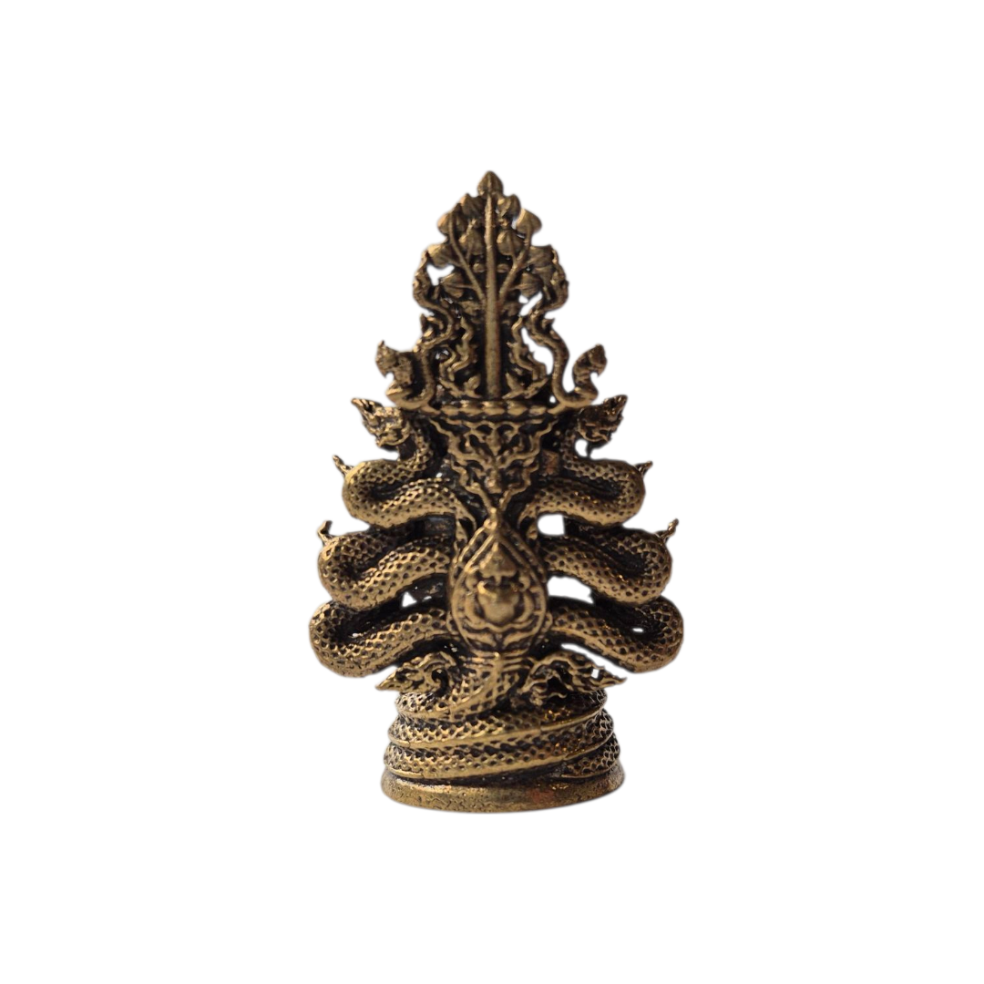 Achterzijde Phra Pang Naga Boeddha