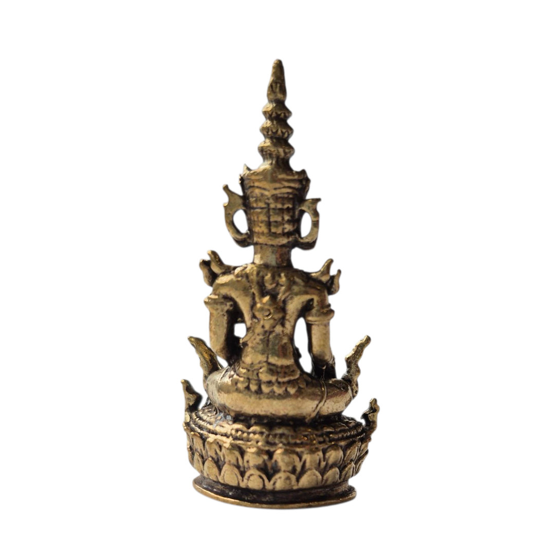 Achterzijde Thaise mini boeddha