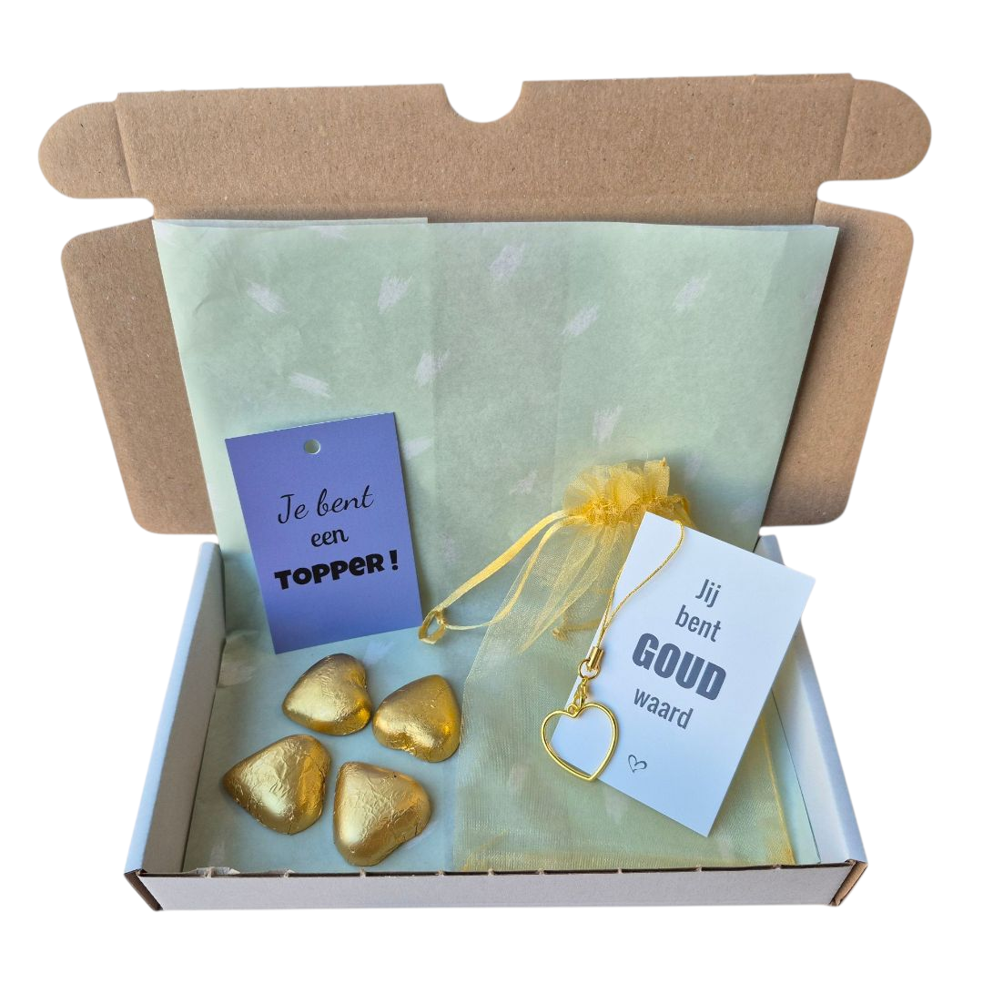 Brievenbus cadeau je bent een topper