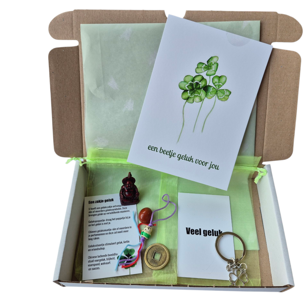 Brievenbus cadeautje een beetje geluk voor jou