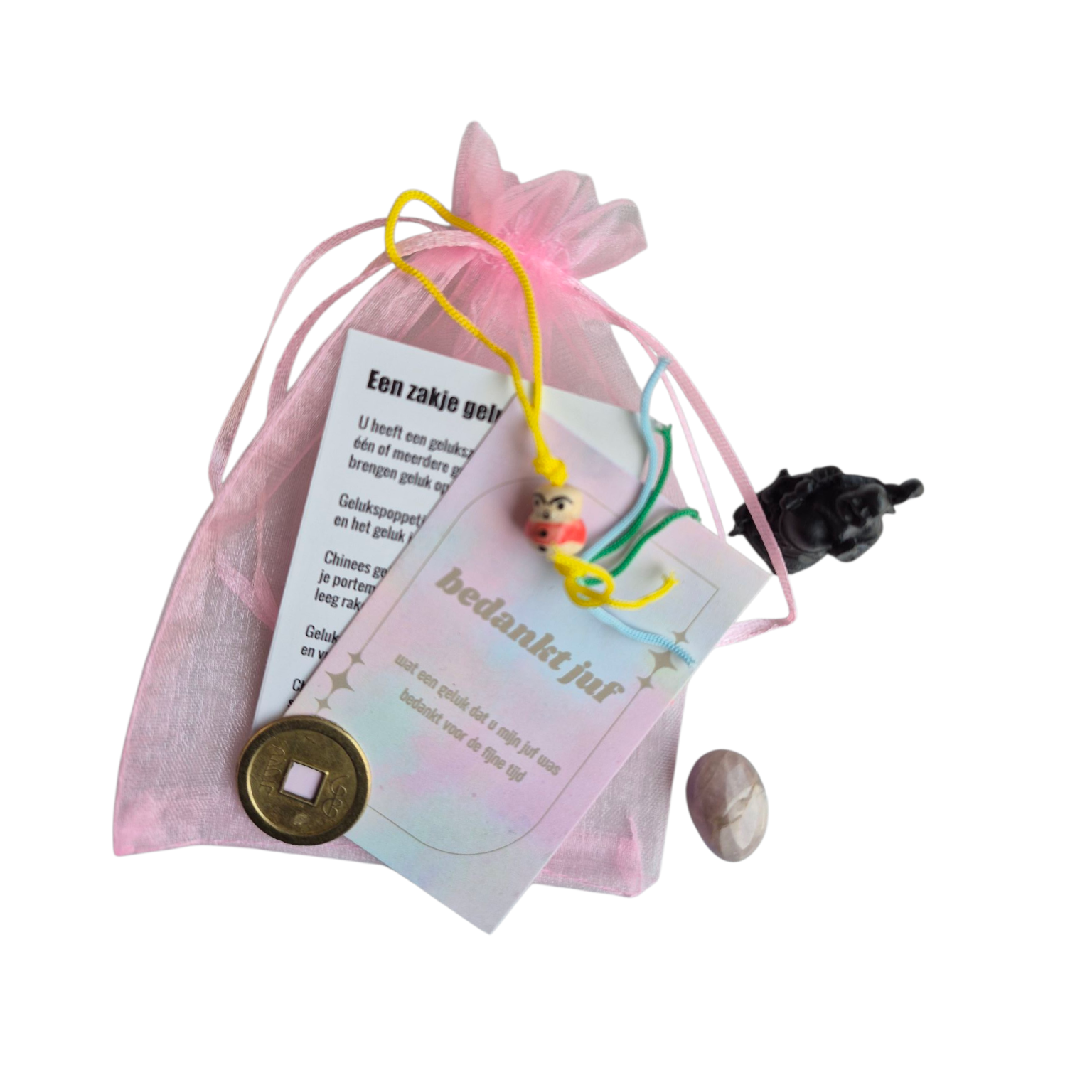 Gelukszakje bedankt juf