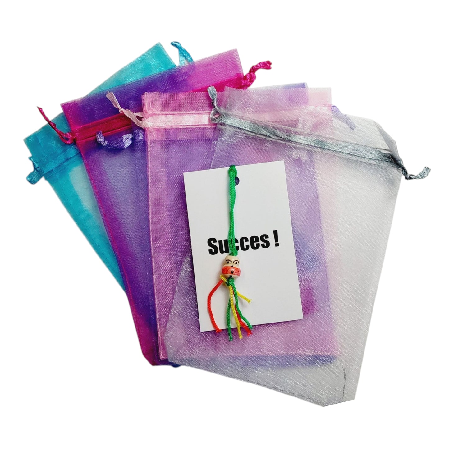 Kaartje succes met gelukspoppetje