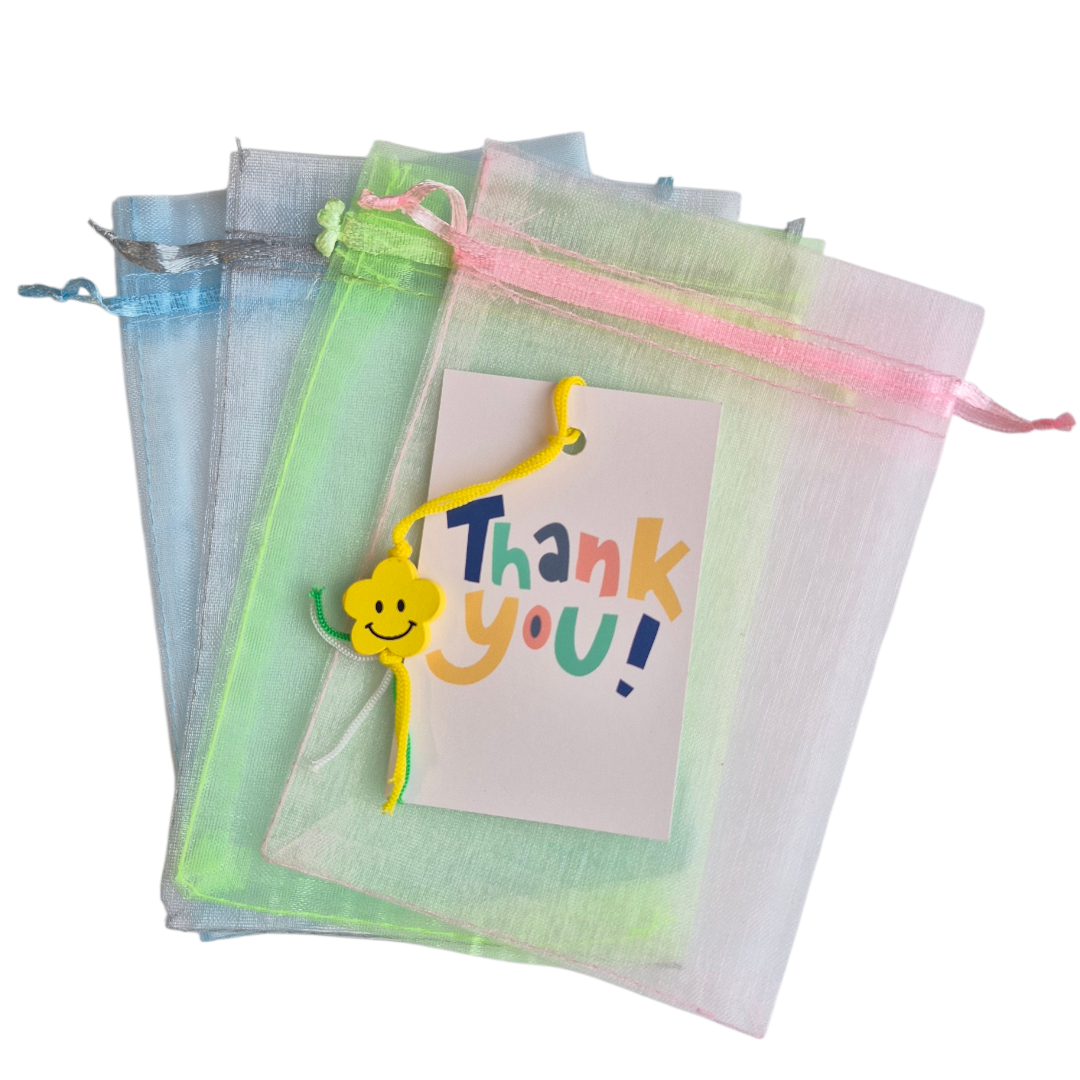 Thank you bedankt kaartje met bloemetje