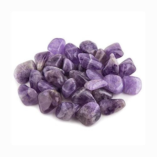 Amethyst trommelstenen - 100 gram