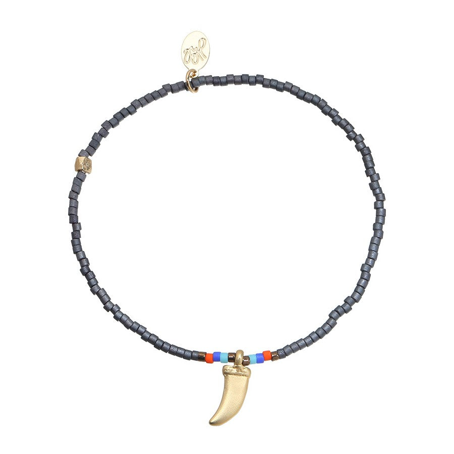 Geluksarmbandje met een lucky tooth