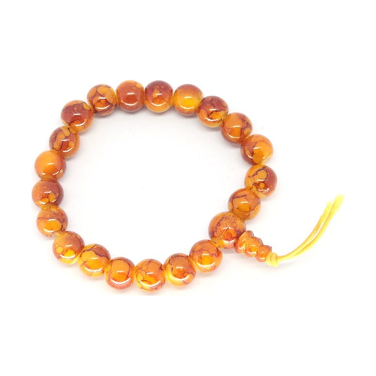 Bruin natuurstenen armbandje