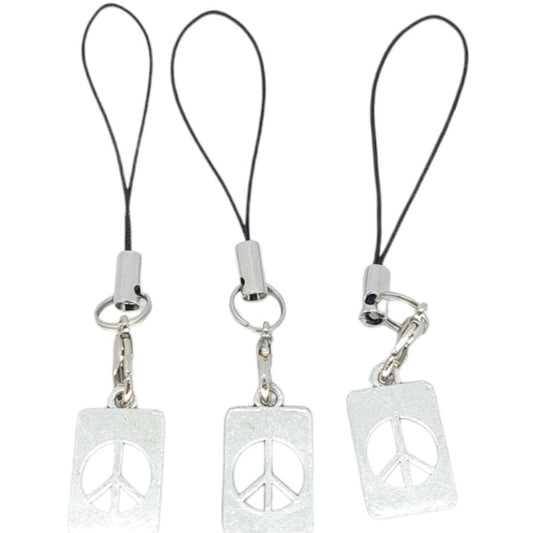 Peace hangertje aan koordje