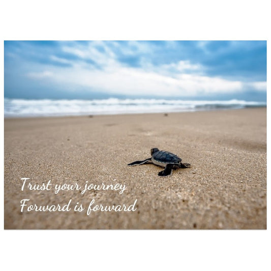 Trust your journey kaart A6