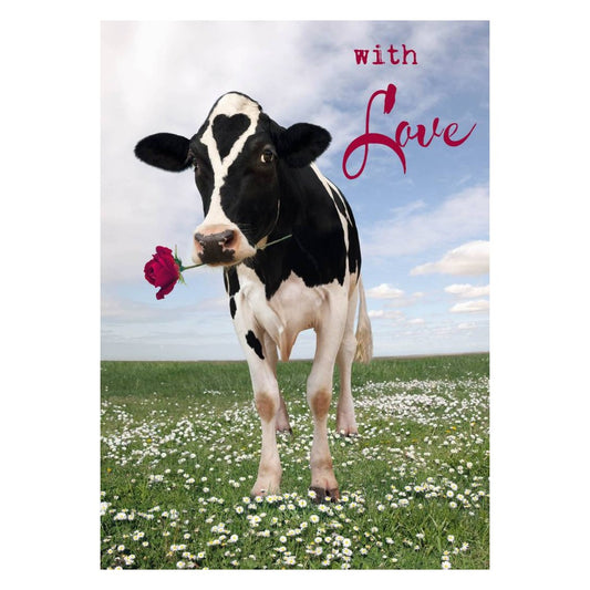 Koe kaart with love