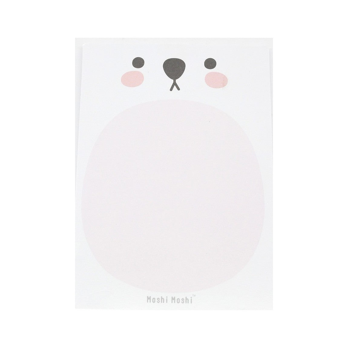 Notitieblokje wit beertje