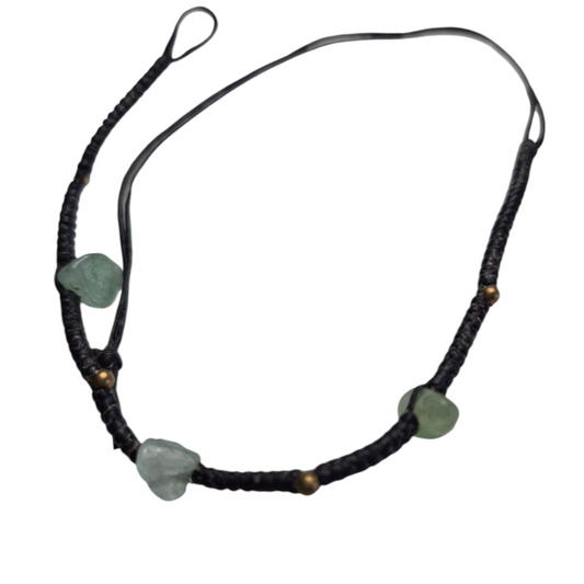 Armbandje met 3 aventurijn steentjes