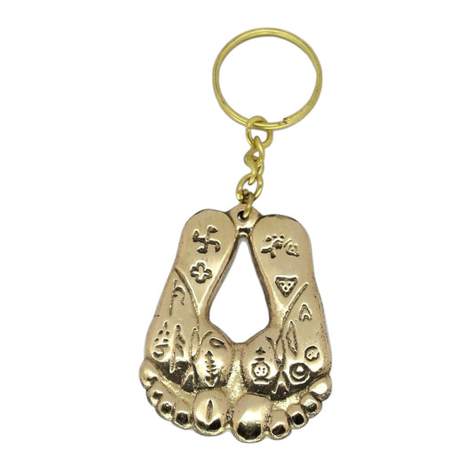 Sleutelhanger van de voeten van boeddha