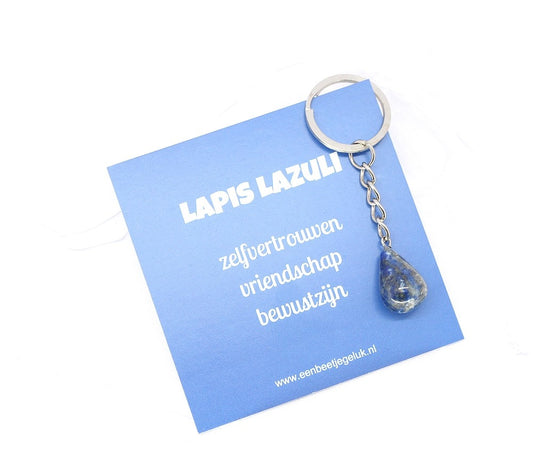 Sleutelhanger lapis lazuli