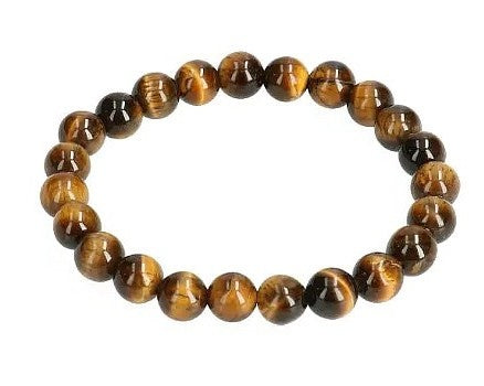 Tijgeroog armband 8 mm kralen