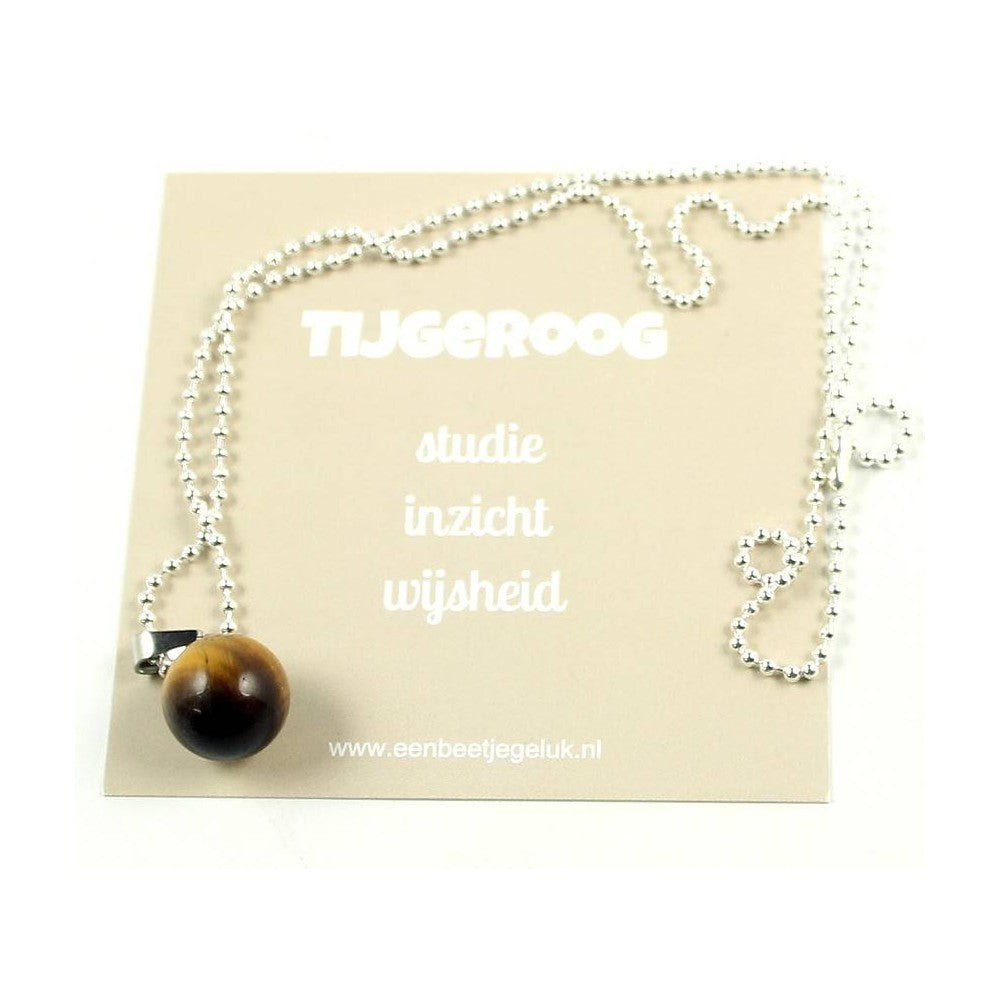 Tijgeroog ketting