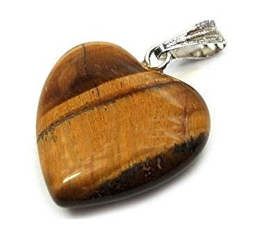 Tijgeroog hartje 1,5 cm