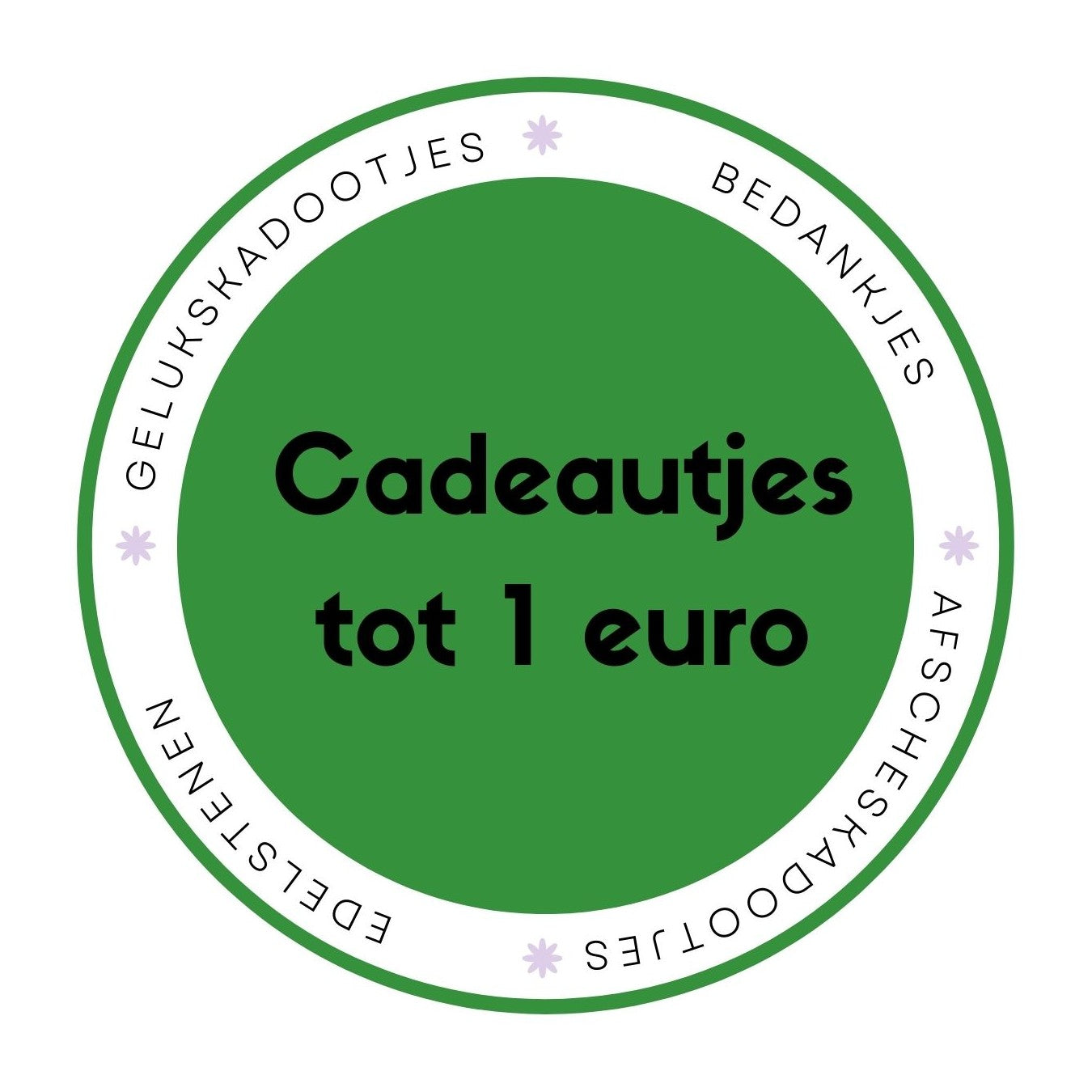 Cadeautjes tot 1 euro