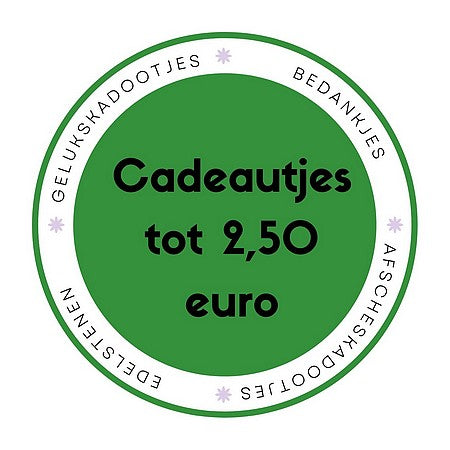 Cadeautjes tot 2,50 euro