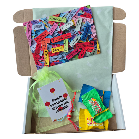 Brievenbus cadeau bedankt