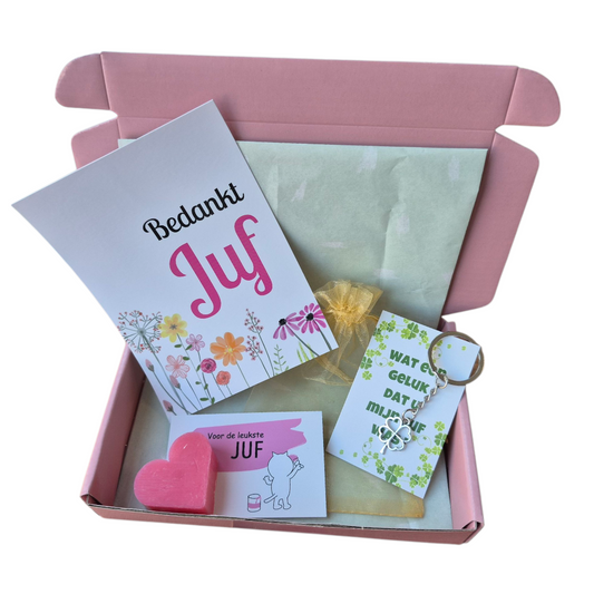 Brievenbus cadeautje voor de juf