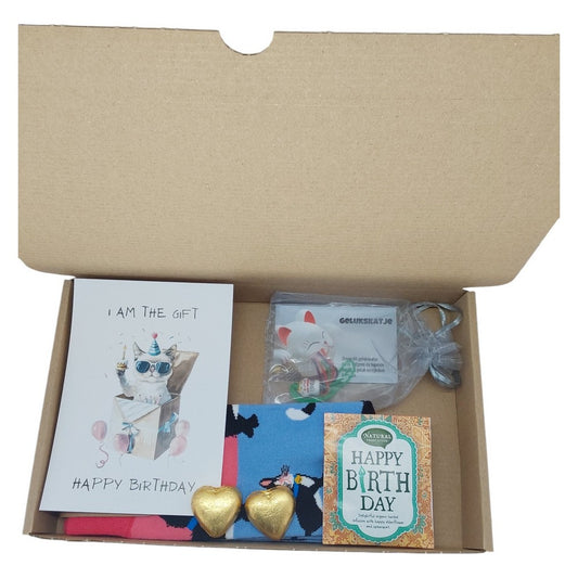 Verjaardagspakket voor een kattenliefhebber