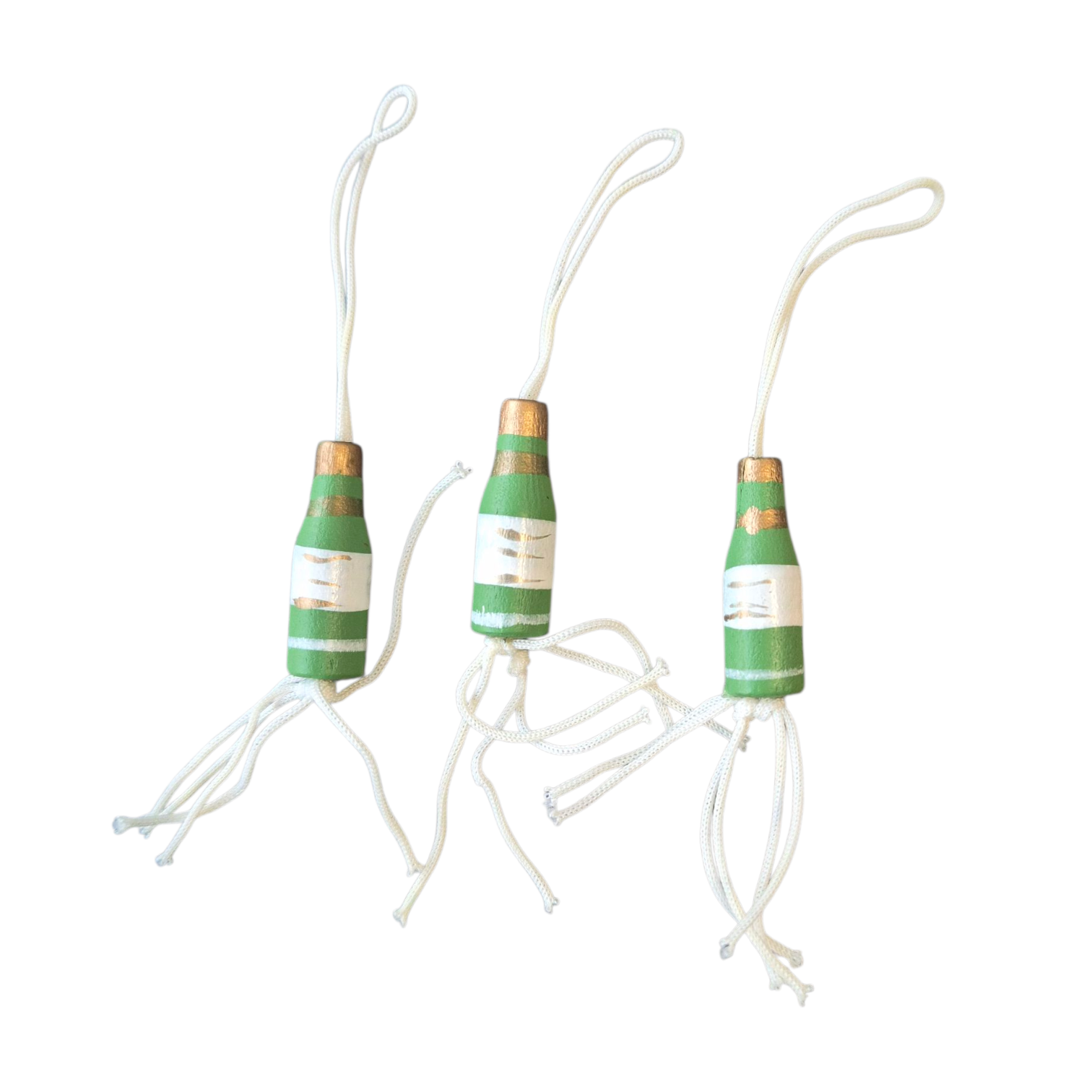 Gelukshangertje champagneflesje