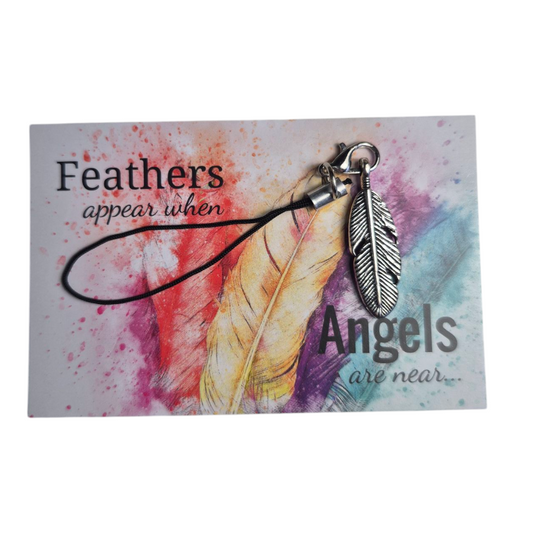 Kaartje Feathers appear when angels are near