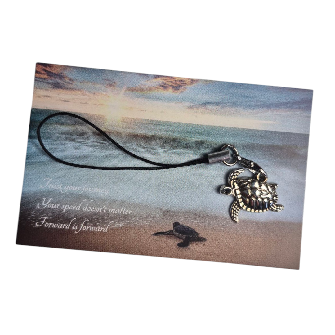 Kaartje trust your journey met schildpadje