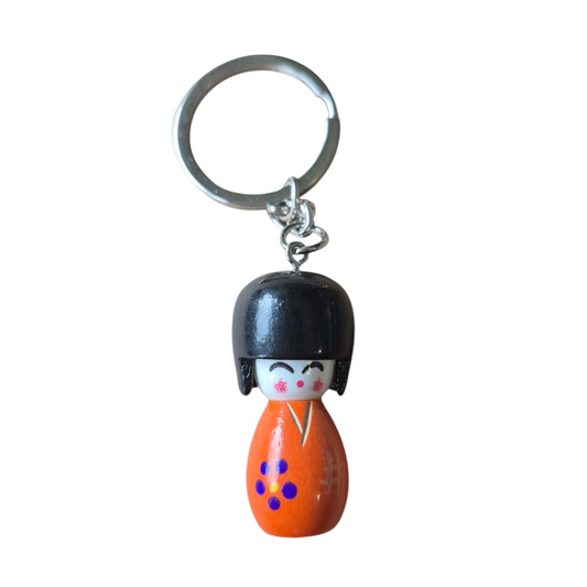 kokeshi sleutelhanger