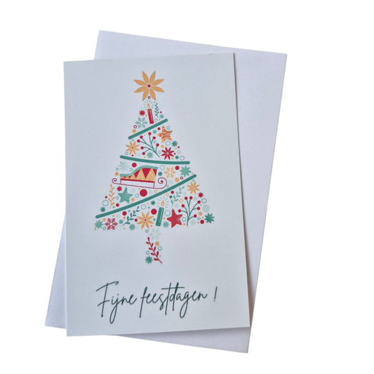 Mini kerstkaartje met envelopje