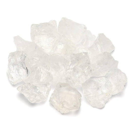 Ruwe bergkristal steen 3 - 5 cm