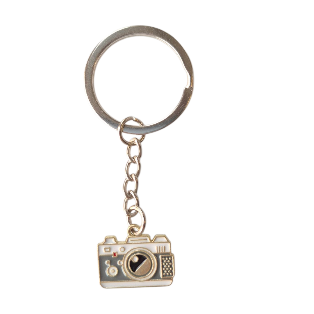 Sleutelhanger met fototoestel
