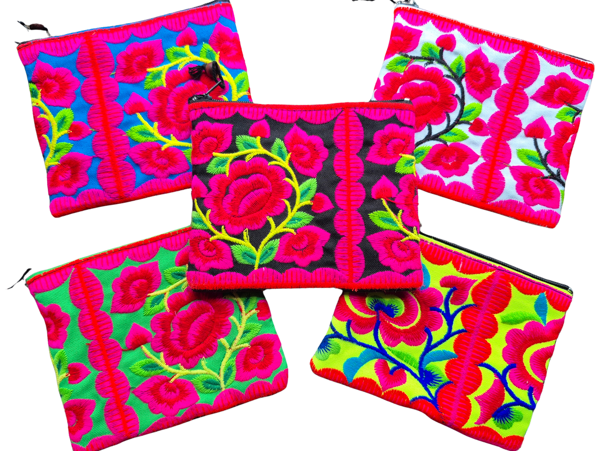 Tasje met bloemen