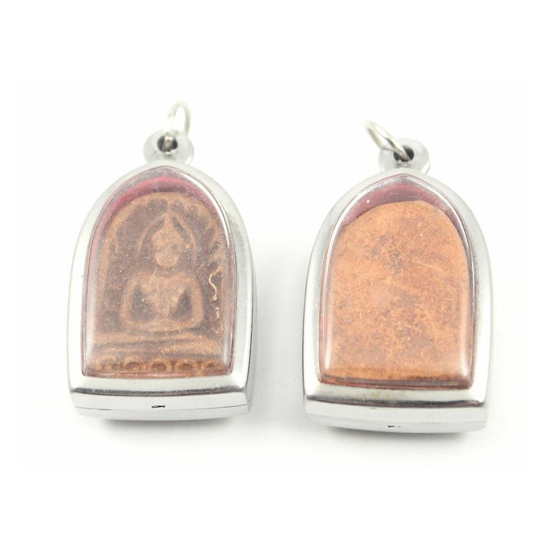 Bruin zandsteen amulet hanger