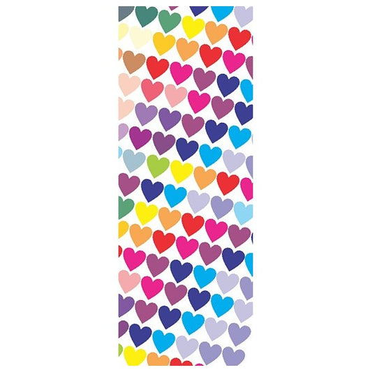 Boekenlegger hartjes 15 x 5 cm