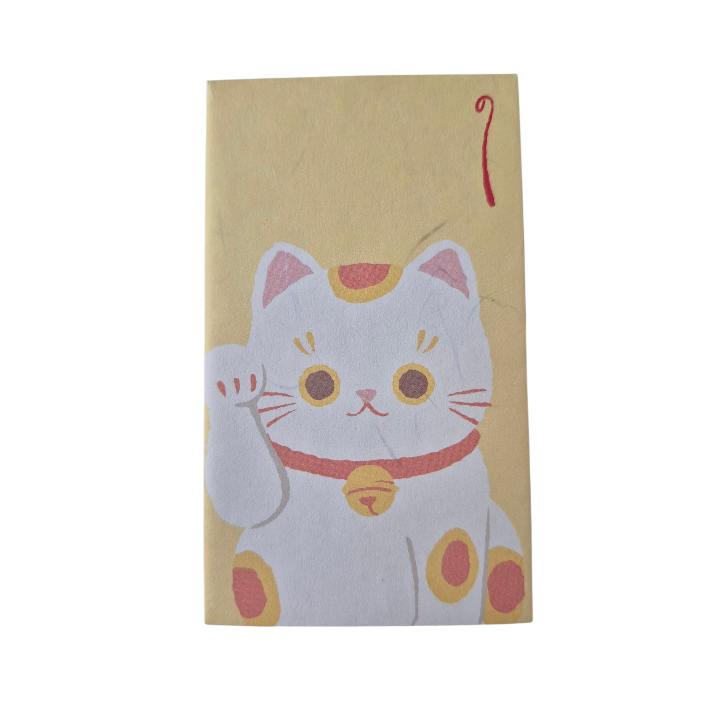 envelopje met maneki neko