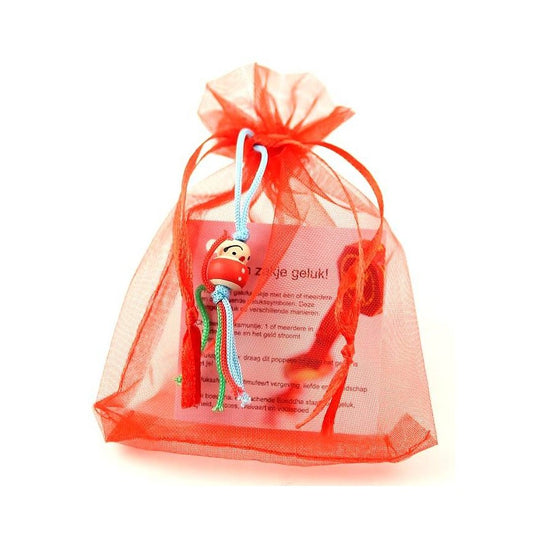 Gelukszakje met gelukspoppetje