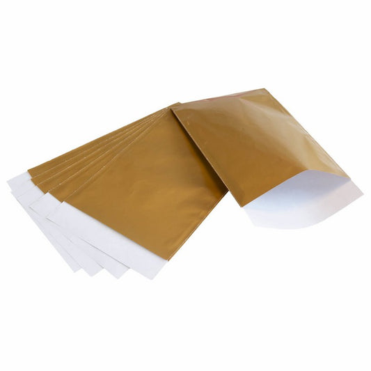 Gouden  kadozakjes 12 x 19 cm
