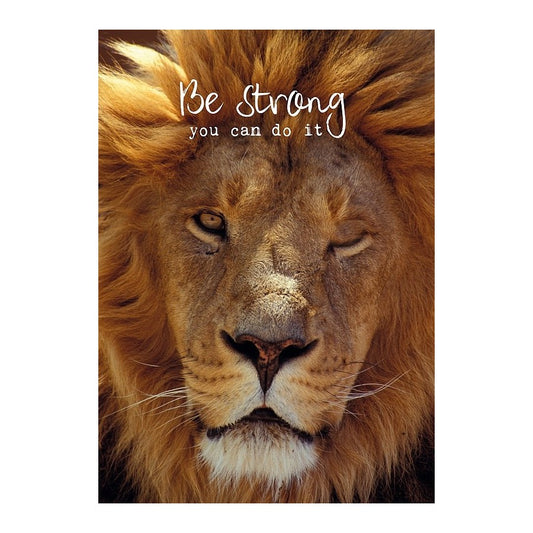 Kaart Be Strong You can do it