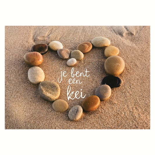 Kaart je bent een kei