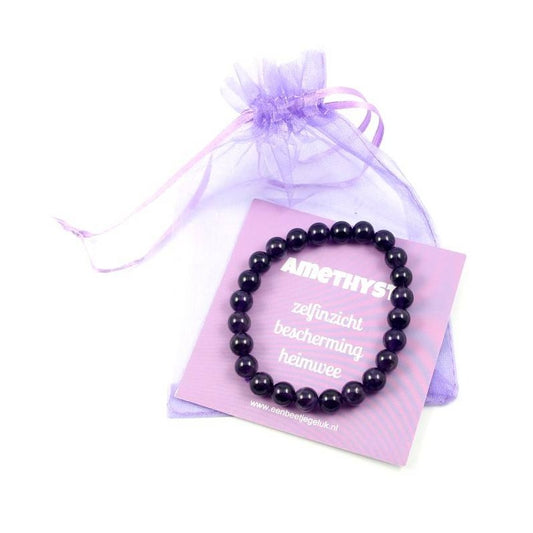 Powerbead armband amethyst