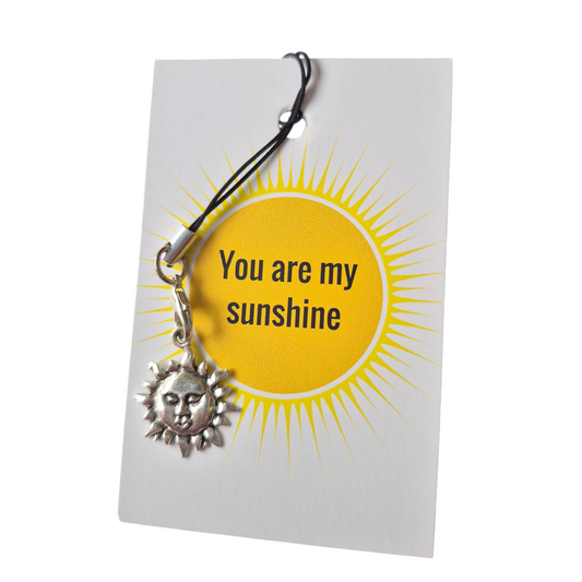 You are my sunshine kaartje met zonnetje