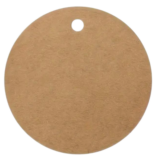 Rond label craftkleur 4 cm doorsnede