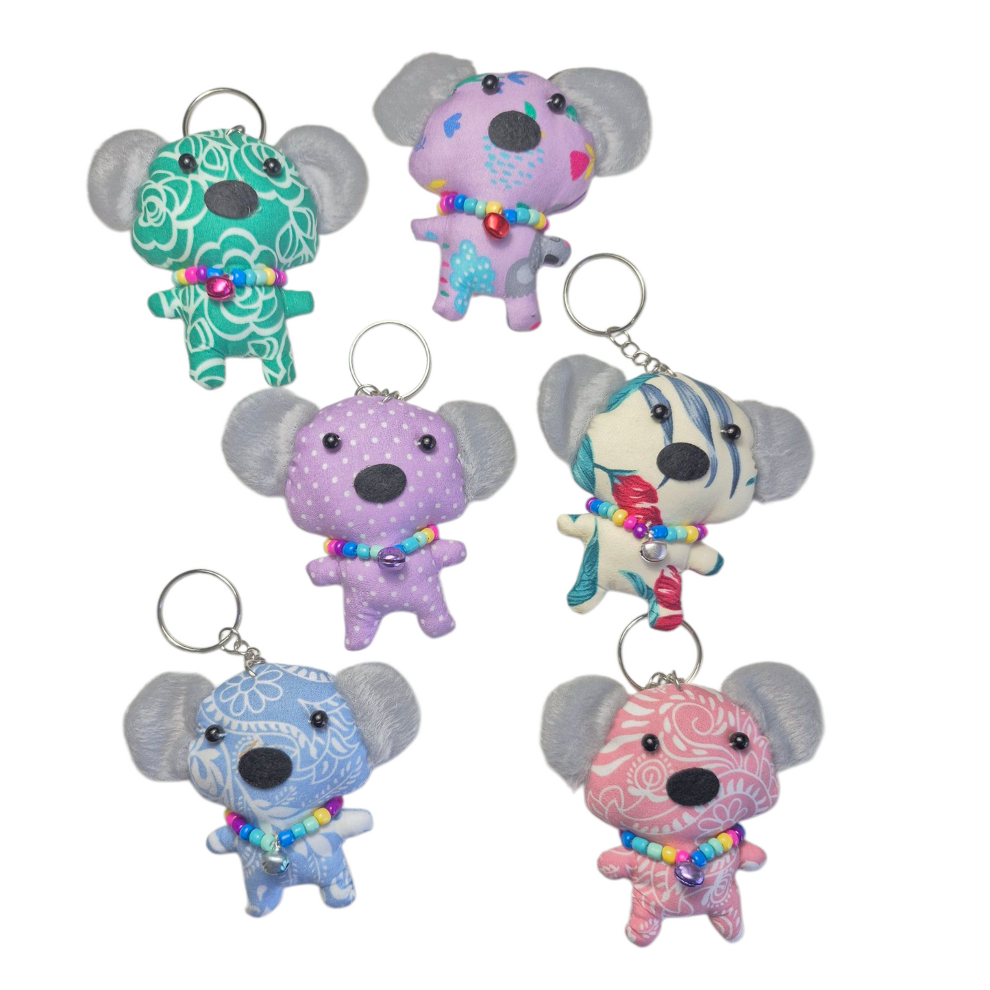 Schattige Koala sleutelhanger van stof