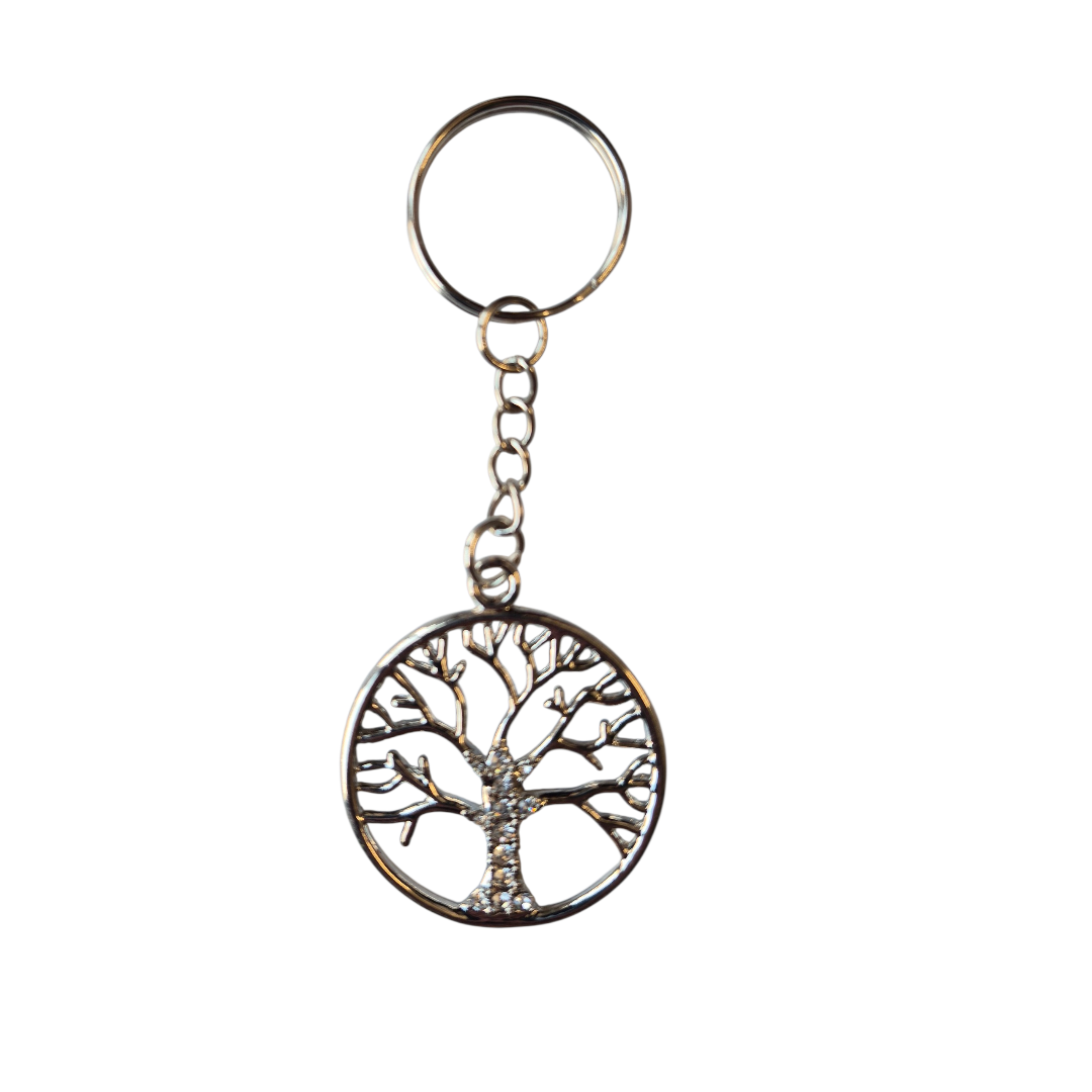 tree of life sleutelhanger glitter